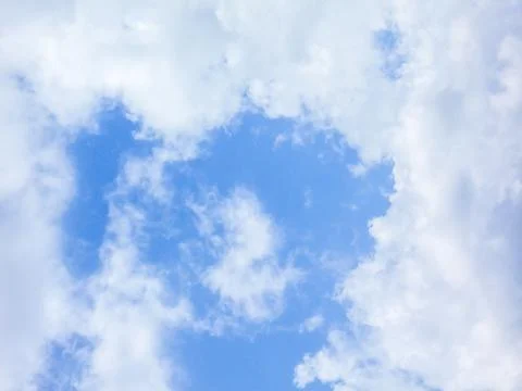 Clouds and blue sky Stock Photos