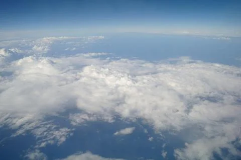 Clouds and blue sky Stock Photos