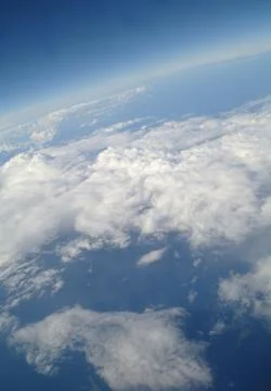 Clouds and blue sky Stock Photos