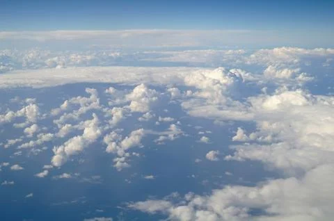Clouds and blue sky Stock Photos