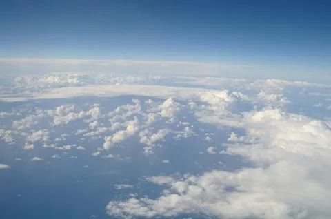 Clouds and blue sky Stock Photos