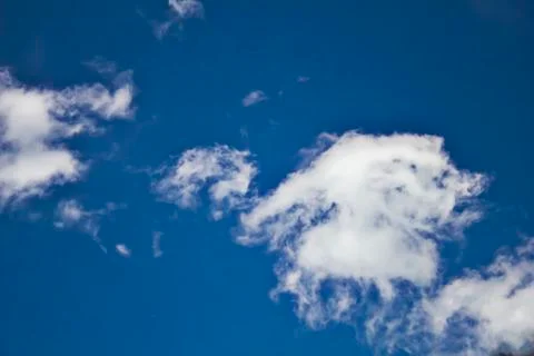 Clouds and blue sky Stock Photos