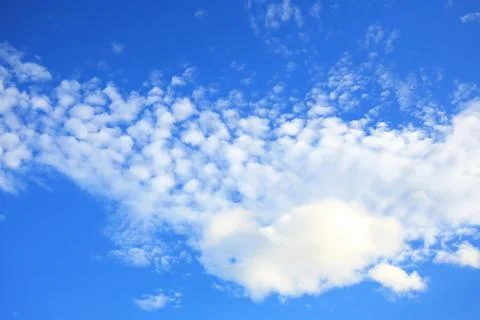 Clouds and blue sky Foto stock