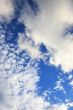 Clouds and blue sky Stock Photos