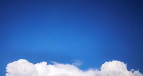 Clouds and blue sky Foto stock