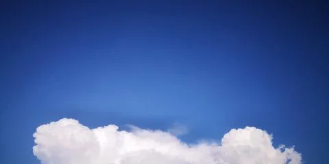 Clouds and blue sky Foto stock