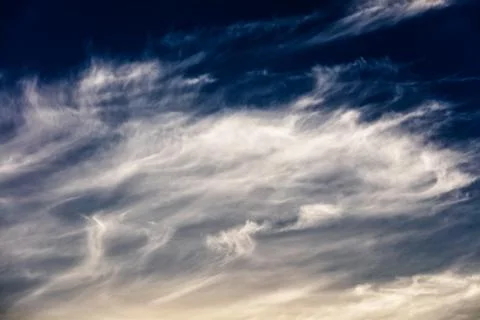 Clouds and blue sky Stock Photos