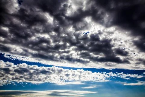 Clouds and Blue Sky Stock Photos