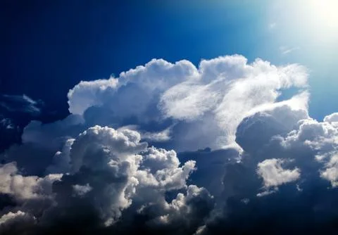 Clouds and Blue Sky Stock Photos