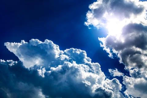 Clouds and Blue Sky Stock Photos