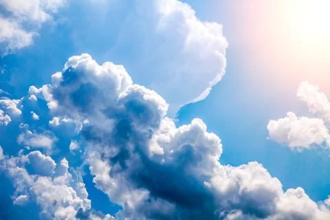 Clouds and Blue Sky Stock Photos