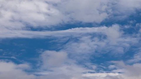 Clouds and blue sky Foto stock