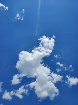 Clouds and a blue sky Foto stock