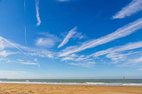 Clouds and blue sky Stock Photos
