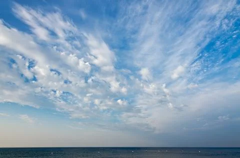 Clouds and blue sky Stock Photos