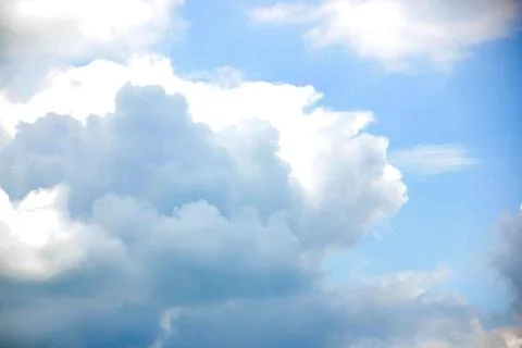 Clouds and blue sky Stock Photos