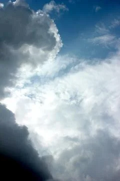 Clouds and blue sky Stock Photos