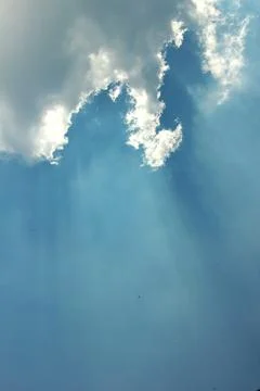 Clouds and blue sky Foto stock