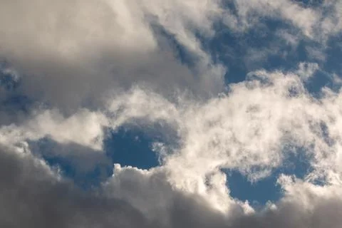 Clouds and blue sky Stock Photos