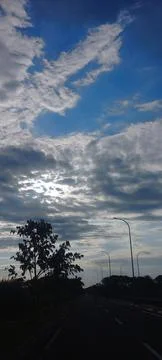 Clouds and Blue Sky Stock Photos