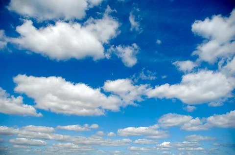 Clouds and blue sky Stock Photos