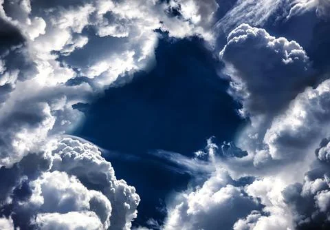 Clouds and Blue Sky Stock Photos