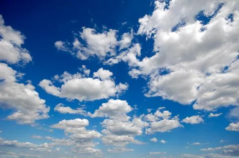 Clouds and blue sky Stock Photos