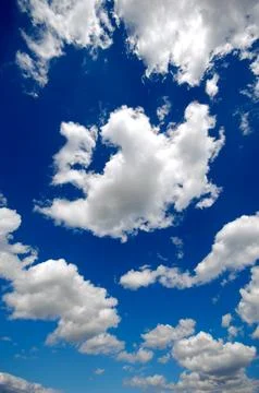 Clouds and blue sky Stock Photos