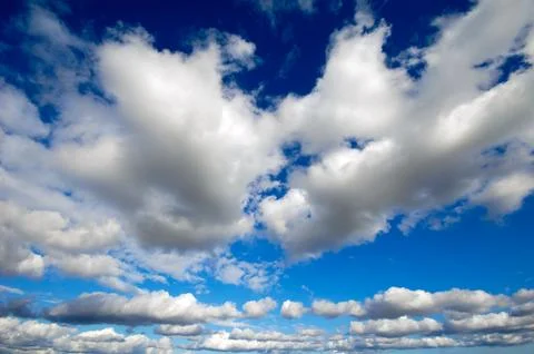 Clouds and blue sky Stock Photos