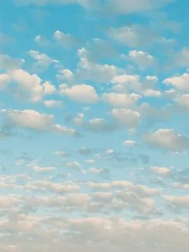 Clouds and Blue Sky Foto stock