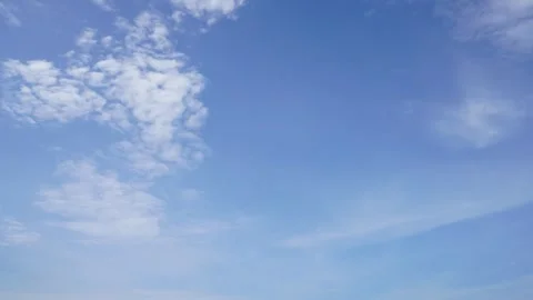 Clouds and blue sunny sky,  Stock Footage 313721062