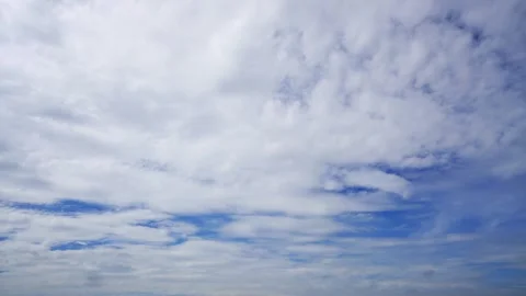 Clouds and blue sunny sky,  Stock Footage 313721137