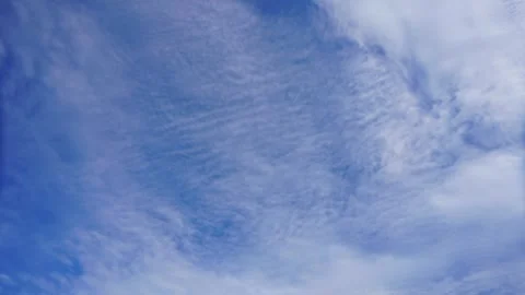 Clouds and blue sunny sky,  Stock Footage 313721782