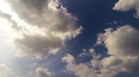 Clouds and clouds moving across the sky taymlaps Stock-Footage 50572434