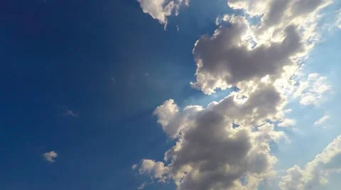 Clouds and clouds moving across the sky taymlaps Stock-Footage 50579609