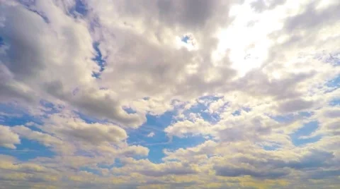 Clouds and clouds moving across the sky taymlaps Stock Footage 50579647