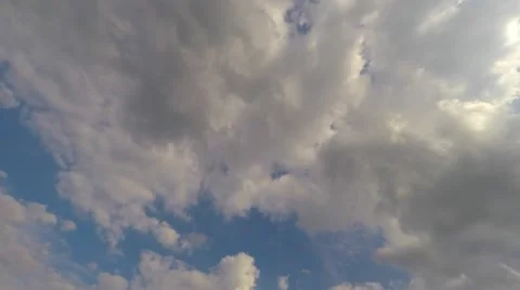 Clouds and clouds moving across the sky taymlaps Stock-Footage 50579661