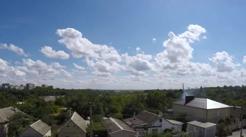 Clouds and clouds moving across the sky. taymlaps Stock-Footage 53541093