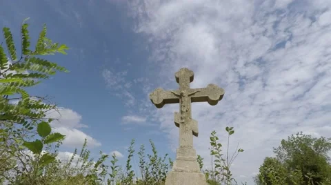 Clouds and clouds moving across the sky. taymlaps 库存影片 53767197