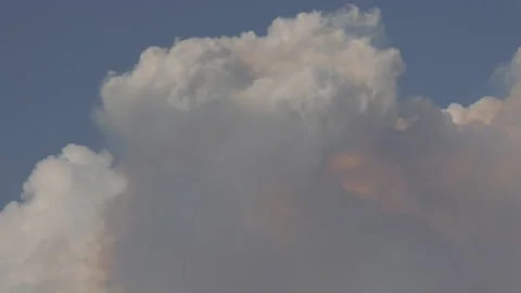 Clouds and fire 5 Stock Footage 250407613