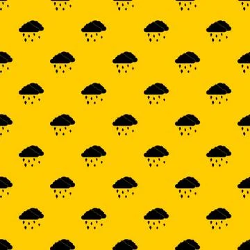 Clouds and hail pattern vector 库存插图