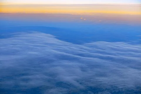 Clouds and haze Stock Photos