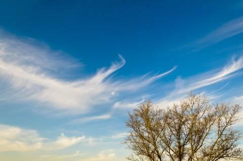Clouds and heavens Fotos Stock