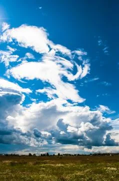 Clouds and heavens Foto stock