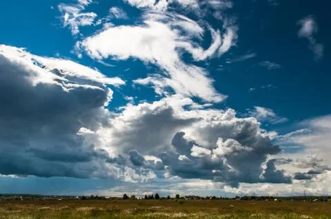 Clouds and heavens Foto stock