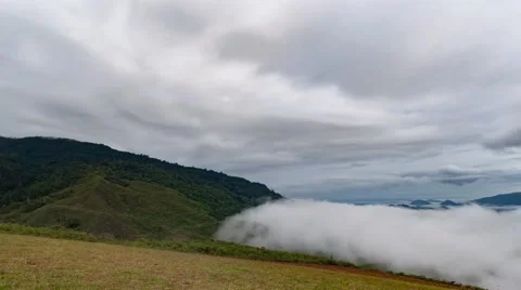 Clouds and Hills Video stock 51851287