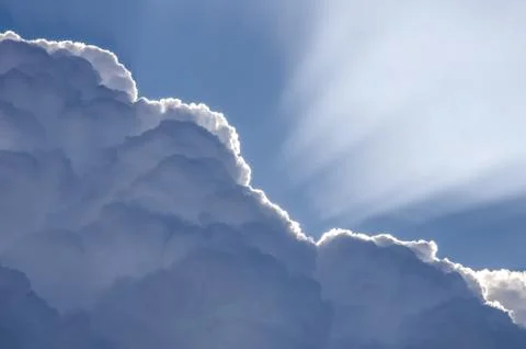 Clouds and Light. Stock Photos