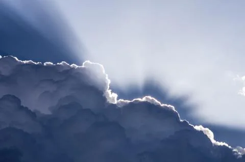 Clouds and Light. Stock Photos
