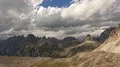 clouds and lights time lapse over dolomites mountains 4k or 4k+ Resolution