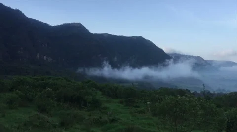 Clouds and mountains in Colombia Video stock 60971687